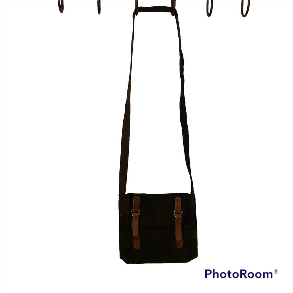 John Carlisle Essentials Suede Leather Crossbody/Waist Bag